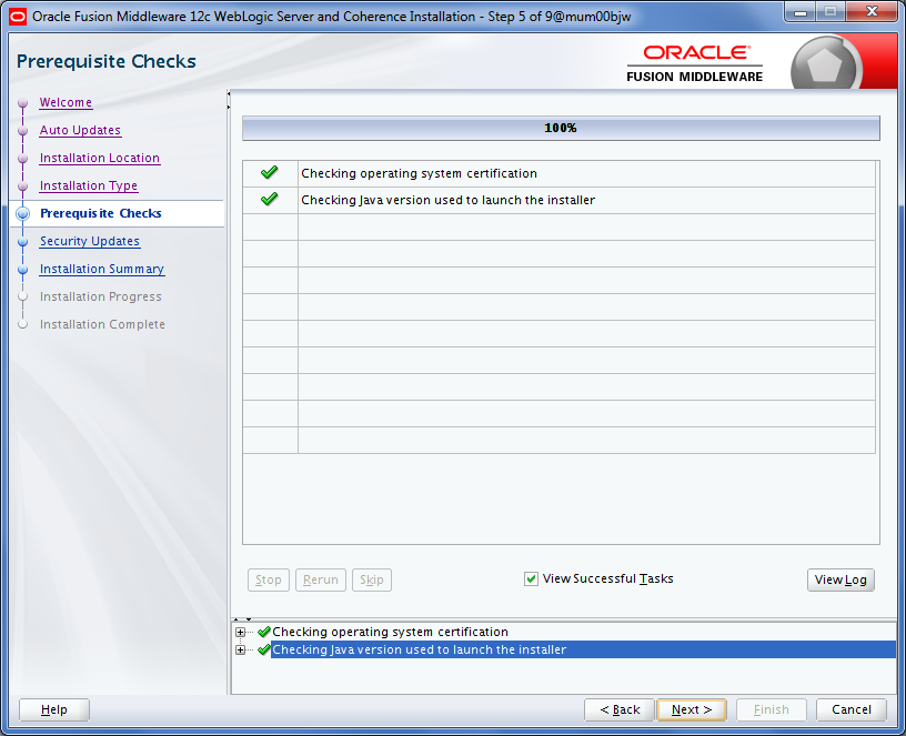 Installer Prerequisite Setup
